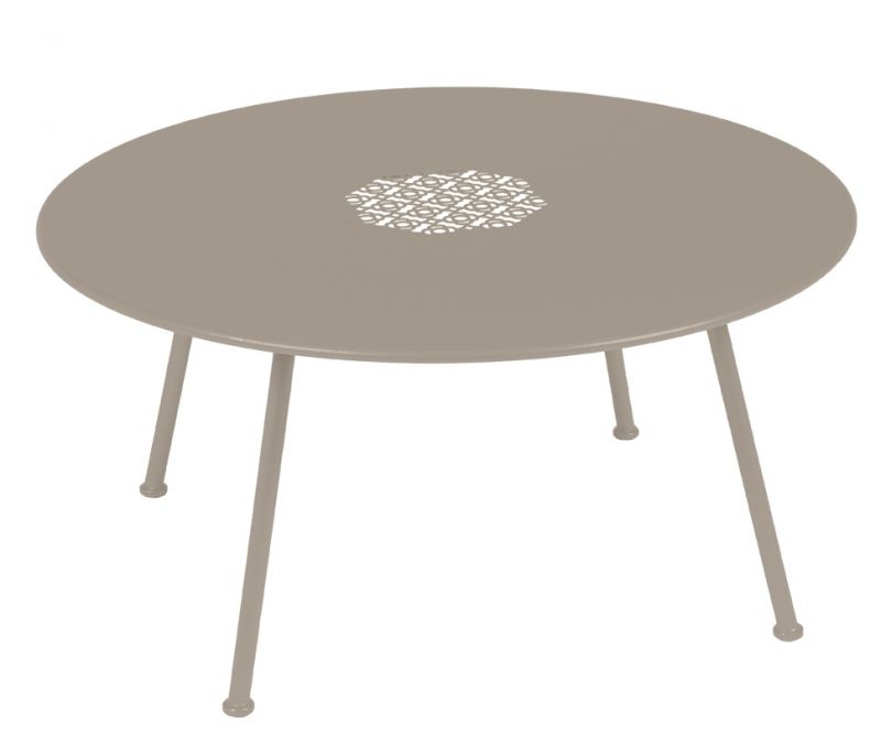 Lorette Low Outdoor Side Table / Coffee Table Ø 80 cm Fermob 